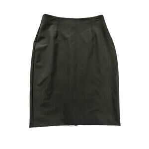 Kenneth Cole Collection Full Length Zip Pencil Skirt Medium